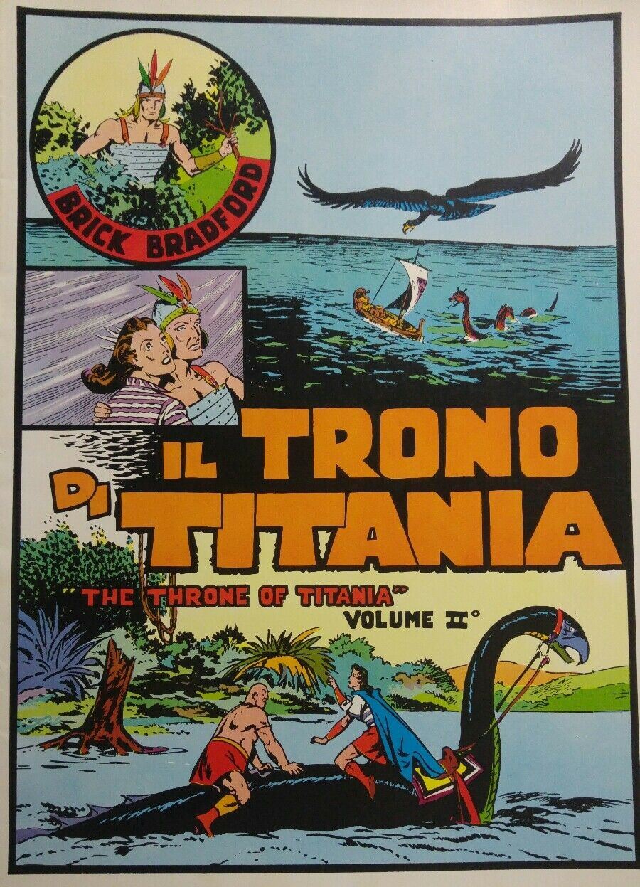 BRICK BRADFORD IL TRONO DI TITANIA II AMERICAN COMICS N.8
