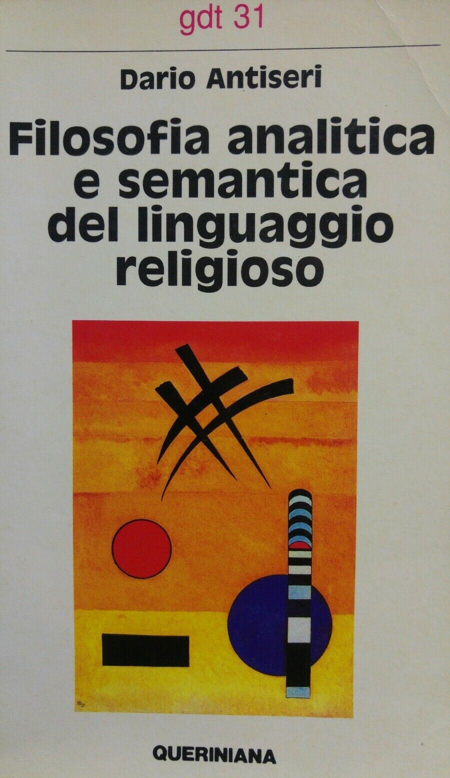 Filosofia analitica e semantica del linguaggio religioso AE156