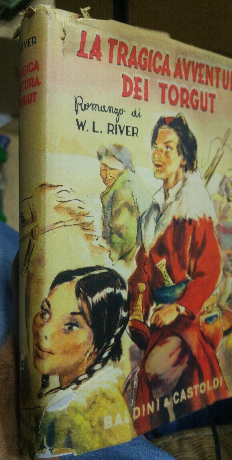 LA TRAGICA AVVENTURA DEI TURGUT W.L. RIVER BALDINI E CASTOLDI