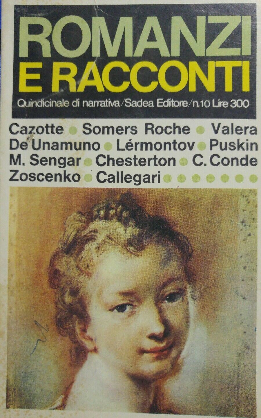 ROMANZI E RACCONTI N.10 SADEA EDITORE