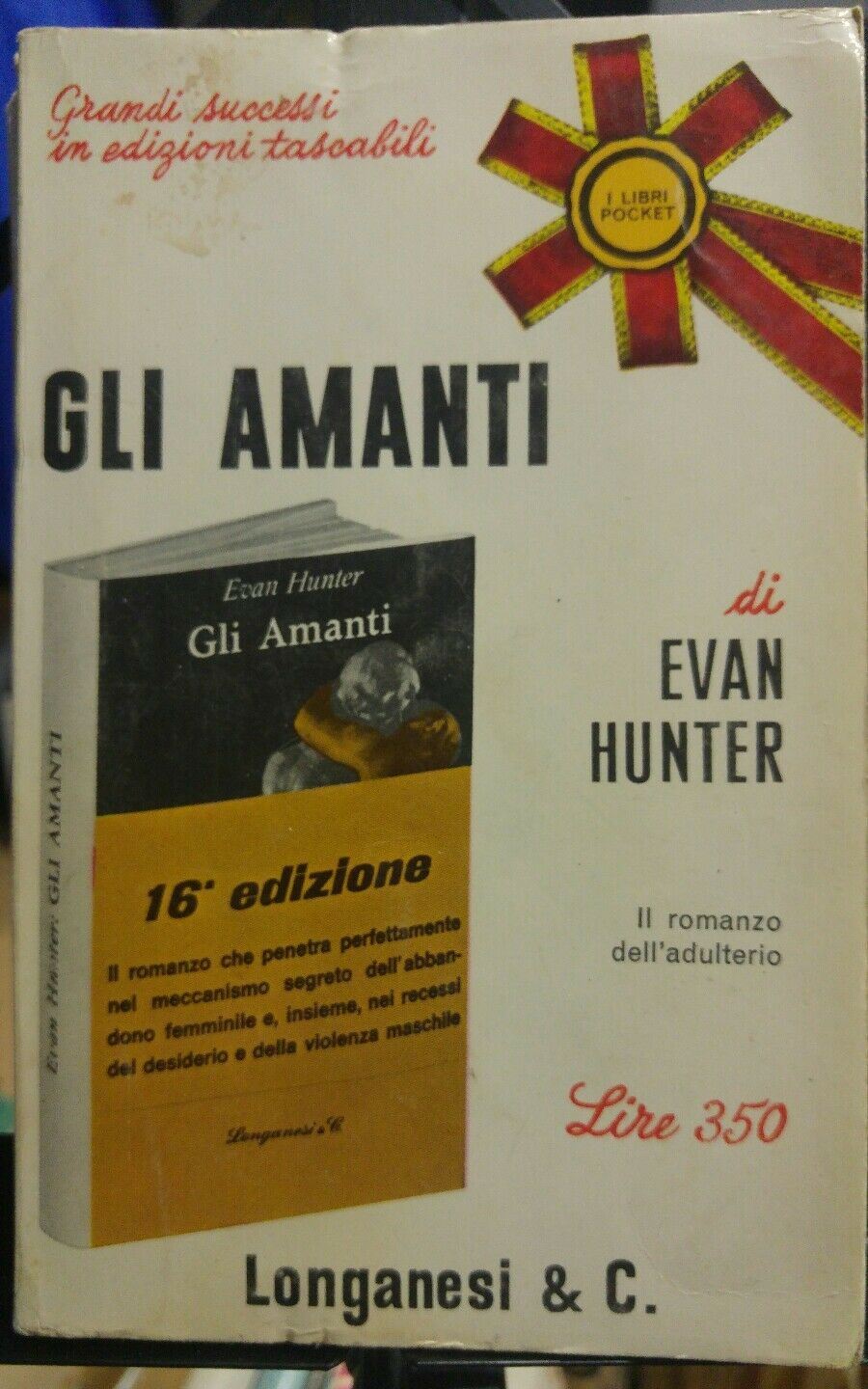 GLI AMANTI EVAN HUBTER LONGANESI POCKET