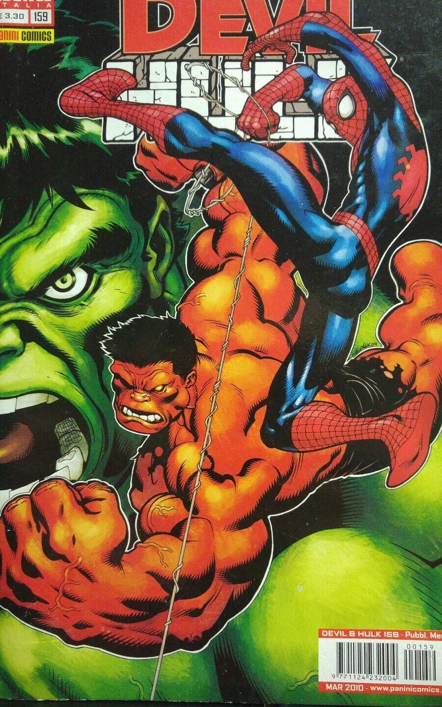 DEVIL E HULK N.159 PANINI COMICS