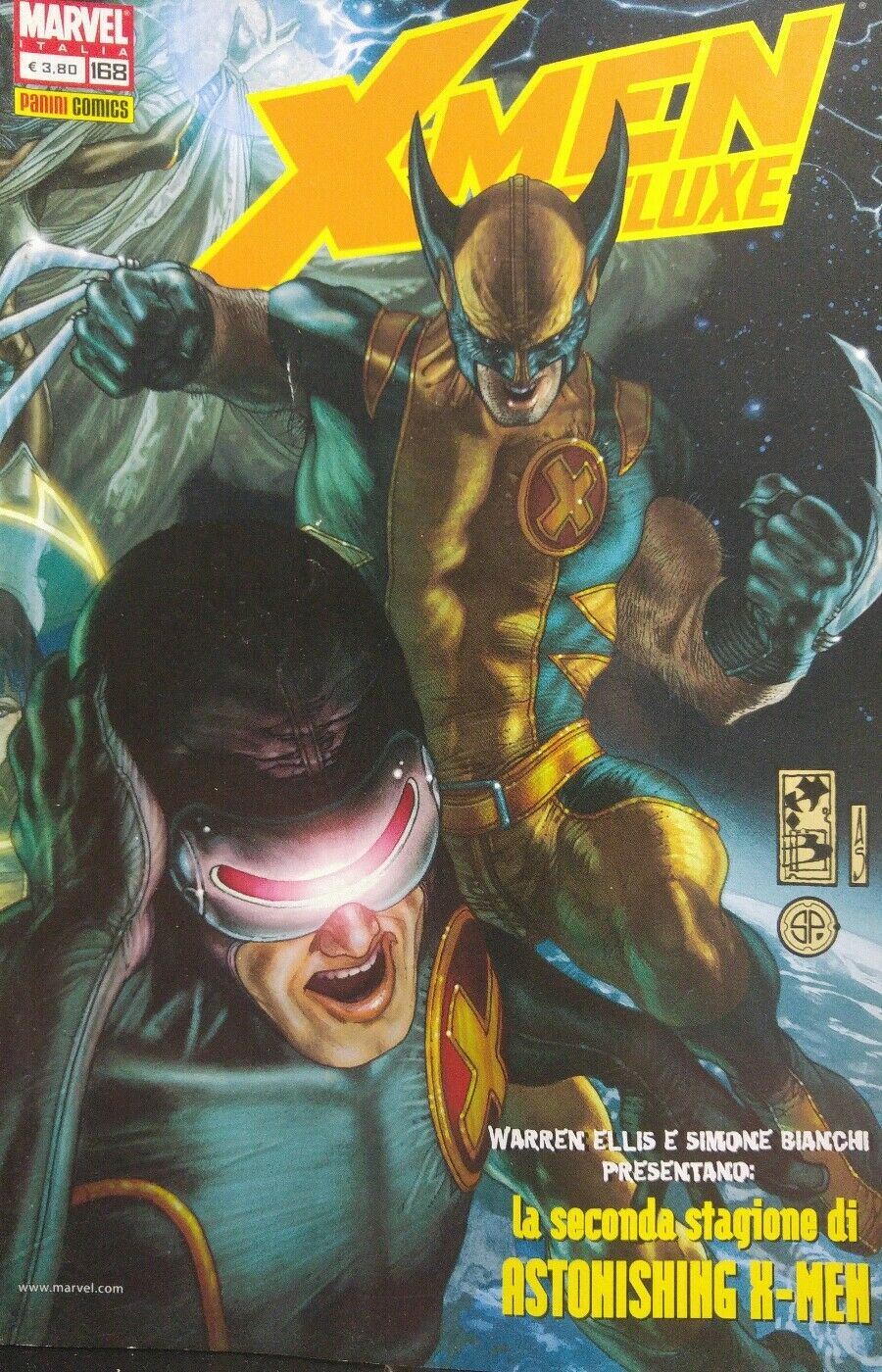 X MEN DELUXE N.168 PANINI