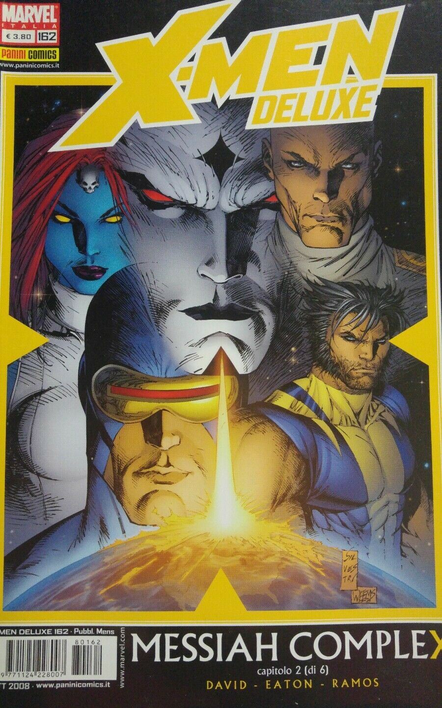 X MEN DELUXE N.162 PANINI