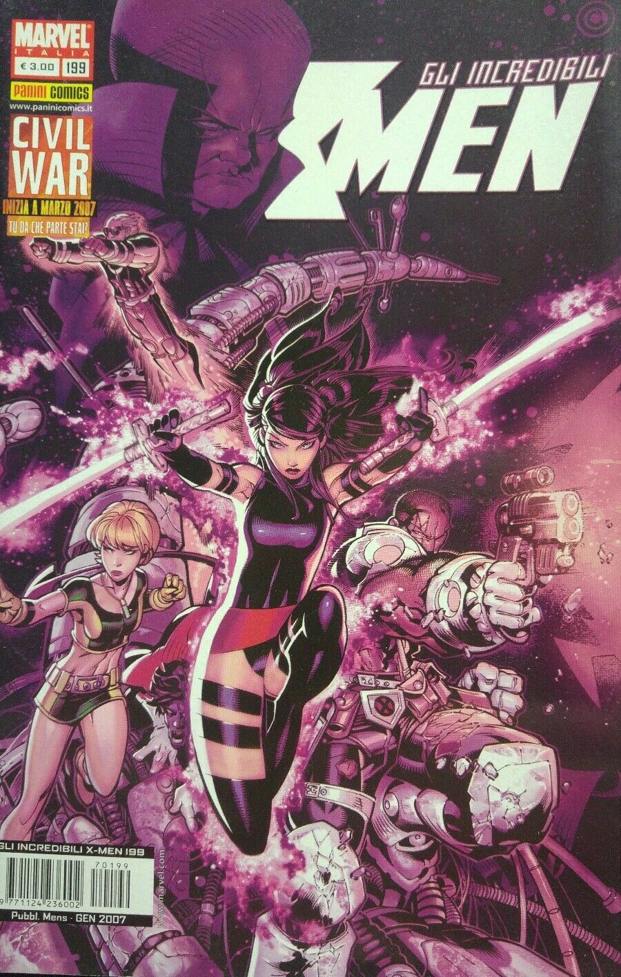 GLI INCREDIBILI X MEN N.199