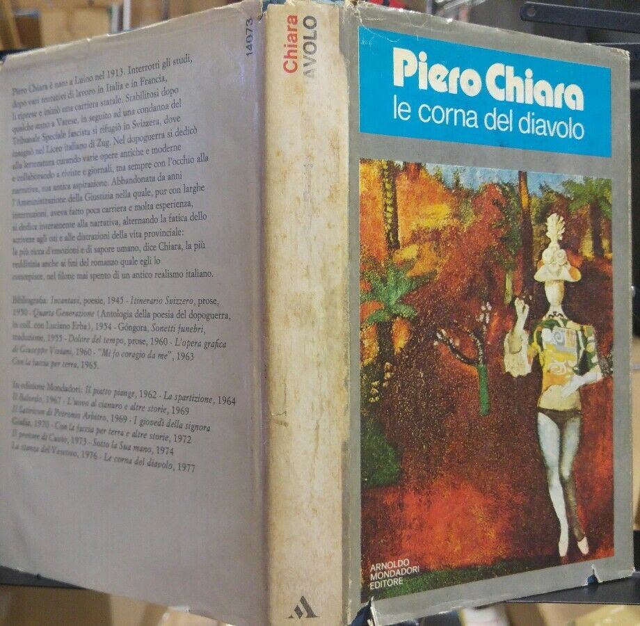 LE CORNA DEL DIAVOLO PIERO CHIARA I EDIZIONE 1977