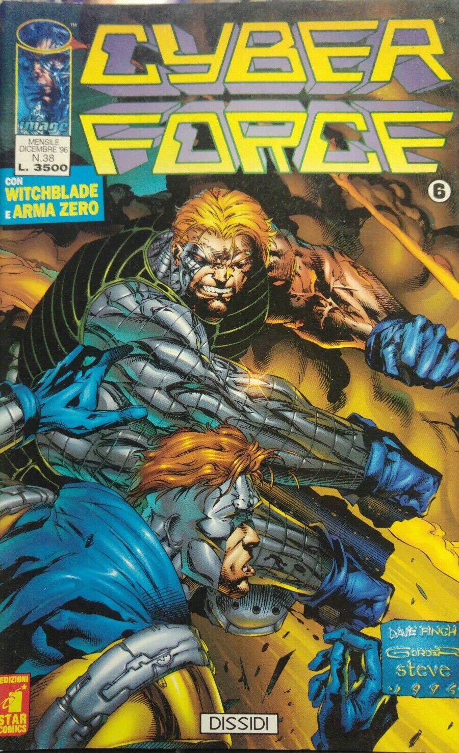 IMAGE N.38  CYBERFORCE N.6