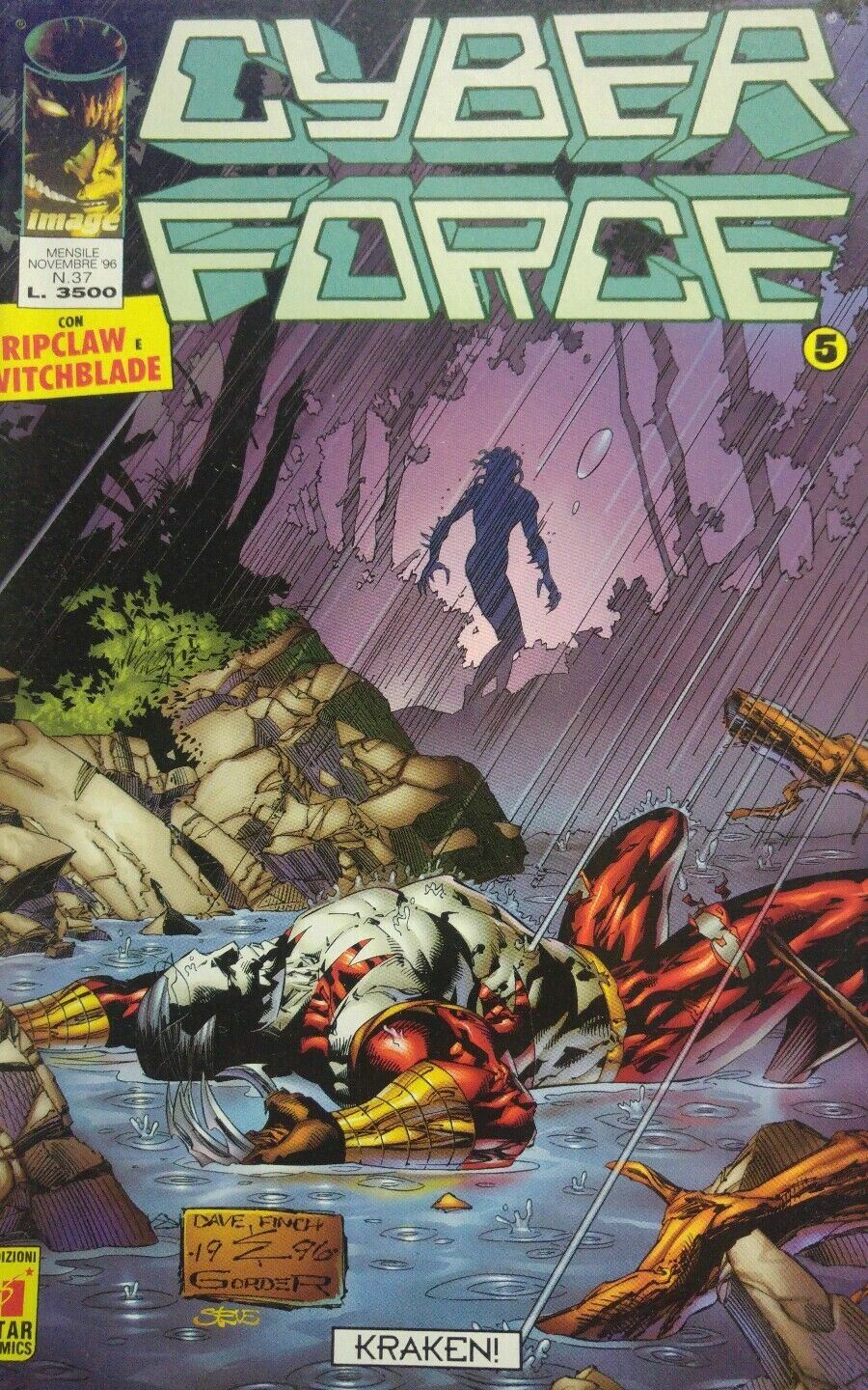IMAGE N.37 CYBERFORCE N.5