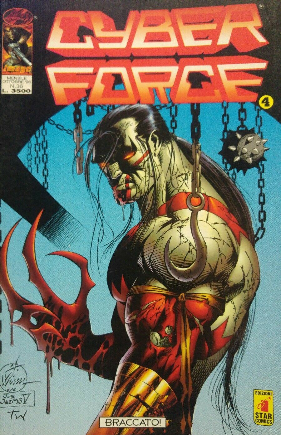 IMAGE N.36 CYBERFORCE N.4