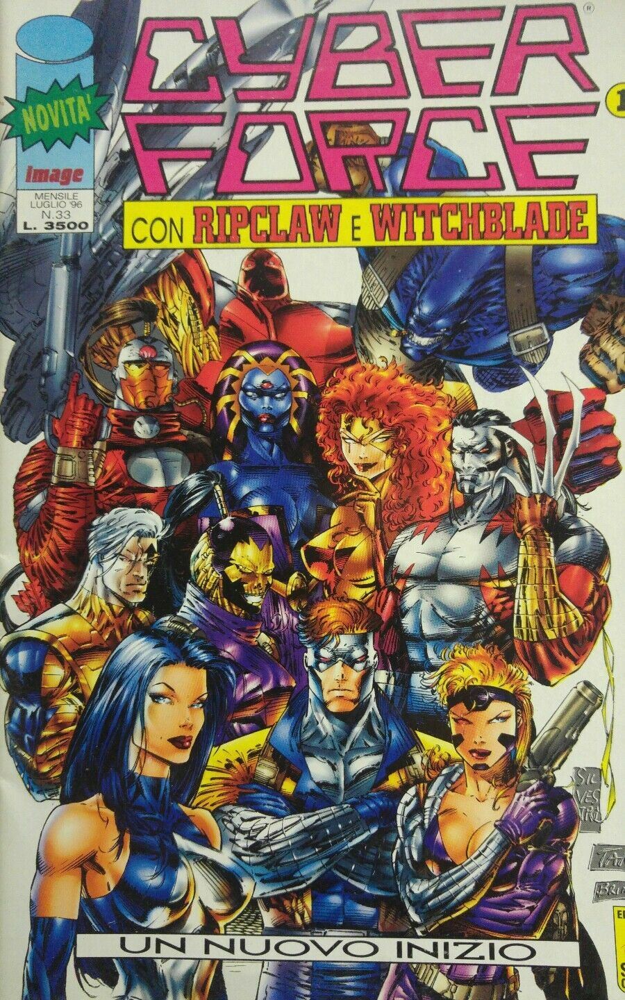 IMAGE N.33 CYBERFORCE N.1