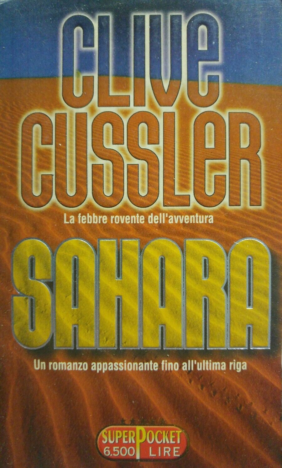 SAHARA CLIVE CUSSLER P12186