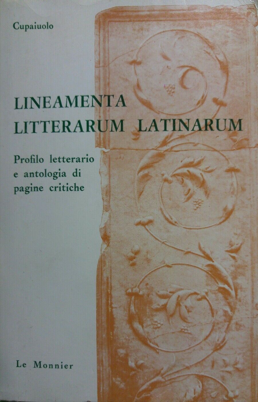 LINEAMENTA LITTERARUM LATINARUM CUPAIULO P12574