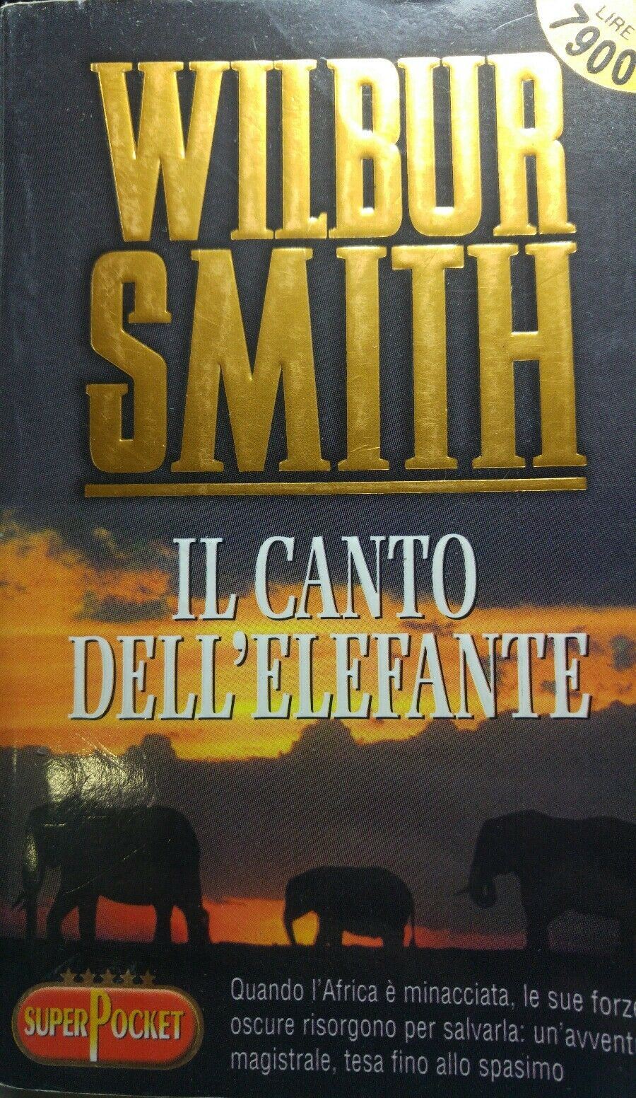 IL CANTO DELL'ELEFANTE WILBUR SMITH Q15