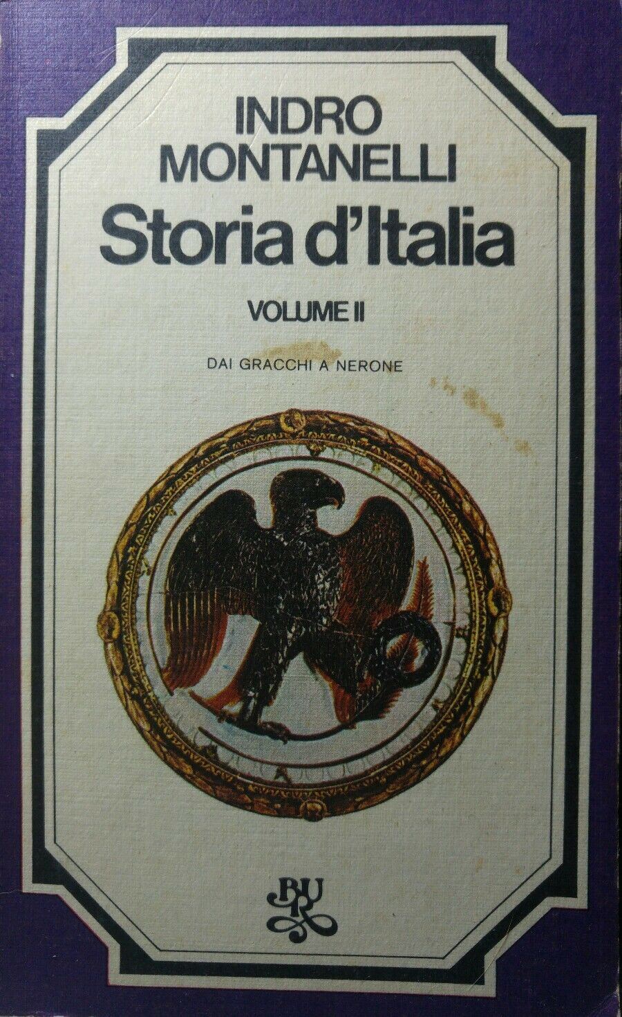 STORIA D'ITALIA VOL.1 MONDADORI BUR Q91