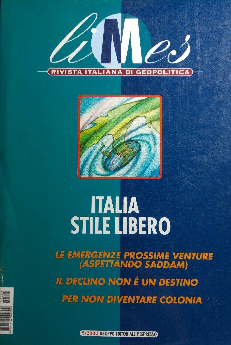 LIMES N.5 2002 ITALIA STILE LIBERO Q483