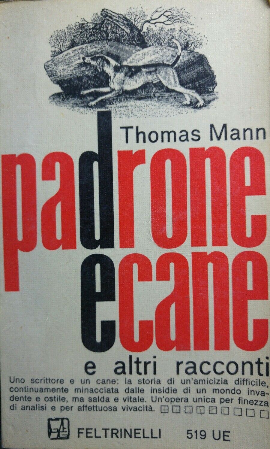 PADRONE E CANE THOMAS MANN Q330