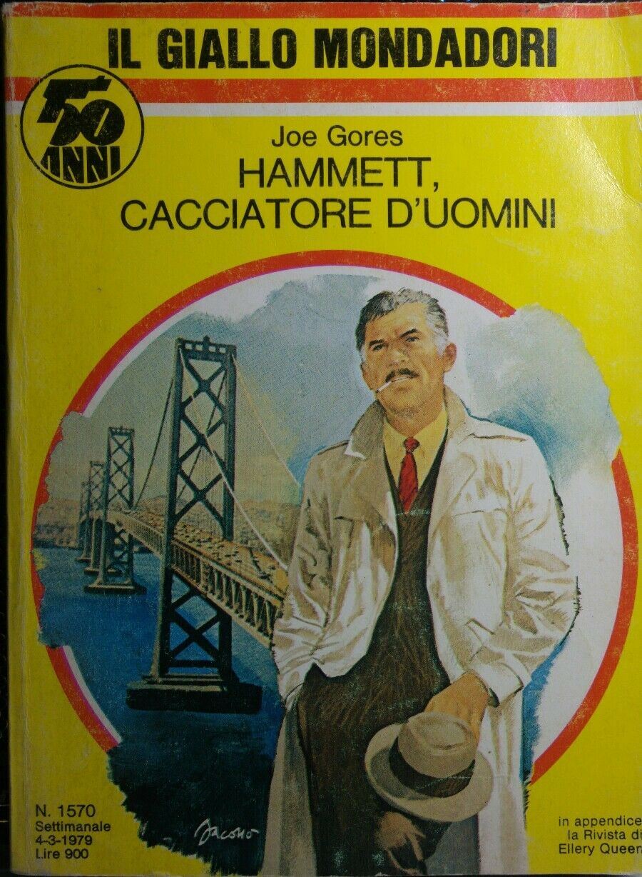 HAMMETT CACCIATORE DI UOMINI IL GIALLO MONDADORI N.1570 R275