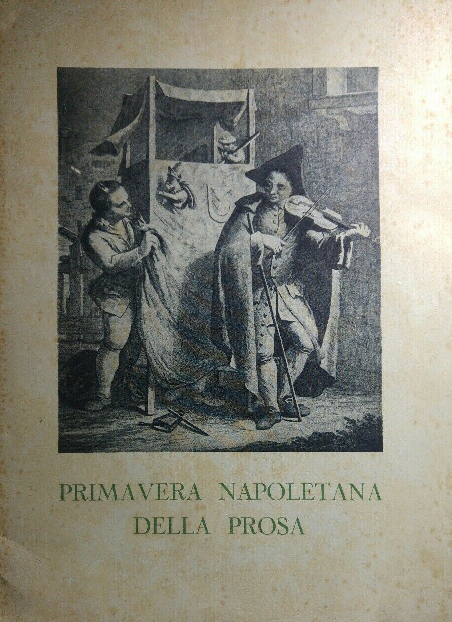 PRIMAVERA NAPOLETANA DELLA PROSA 1953 GASMANN MASTROIANNI