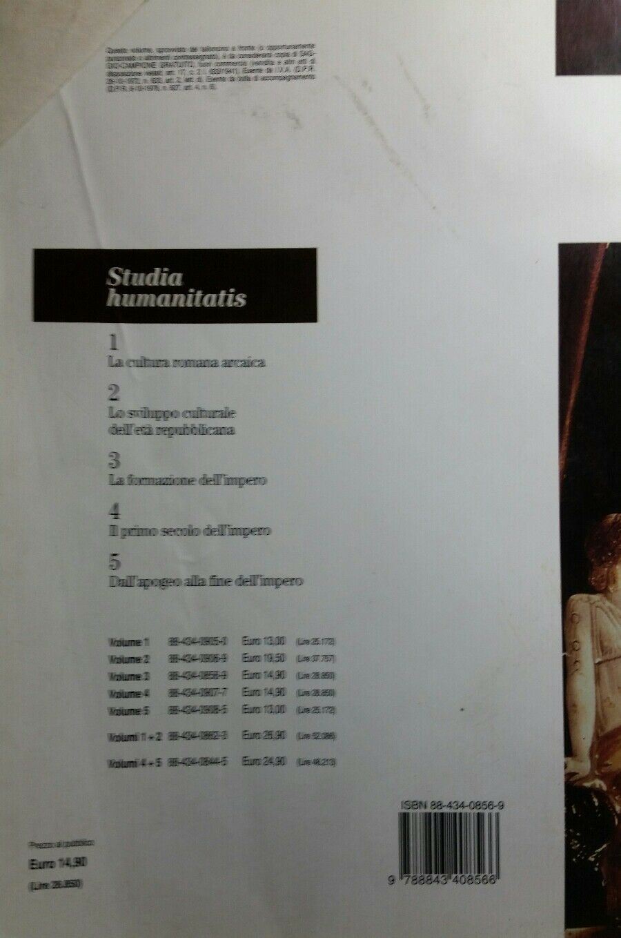 Studia humanitatis. Per i Licei e gli Ist. Magistrali R460