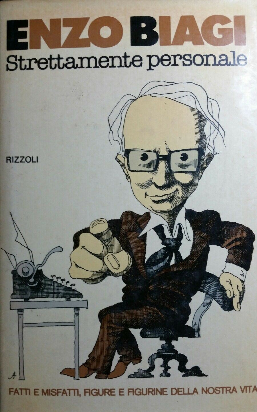 STRETTAMENTE PERSONALE ENZO BIAGI I EDIZIONE 1977 R483
