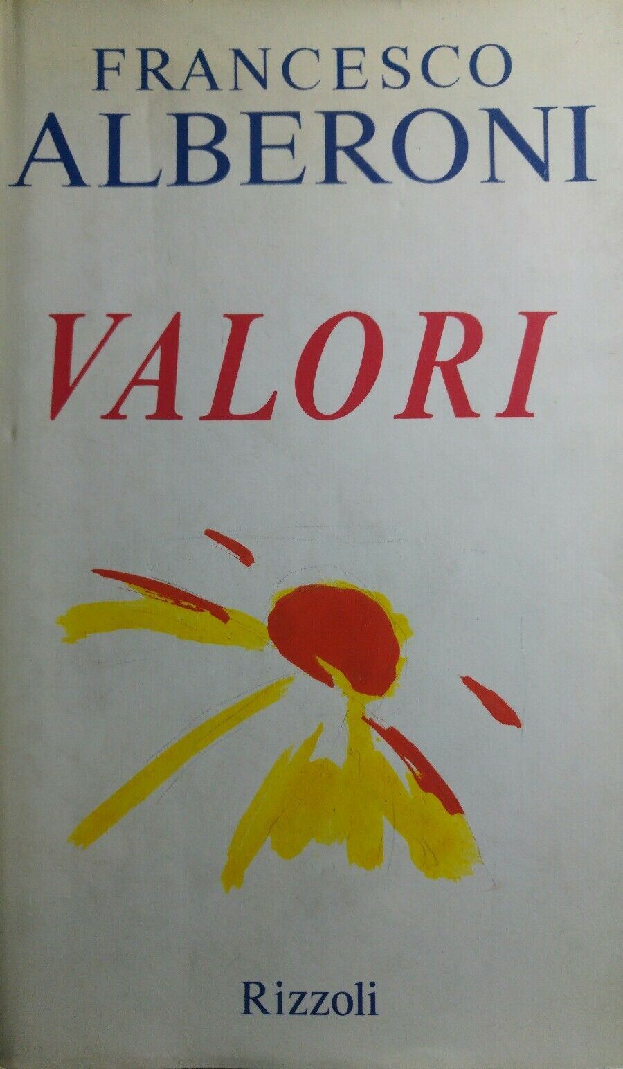 VALORI F.ALBERONI I EDIZIONE 1993 R247