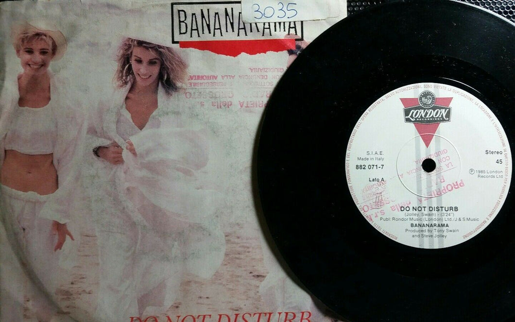 BANANARAMA DO NOT DISTURB/GHOST 7