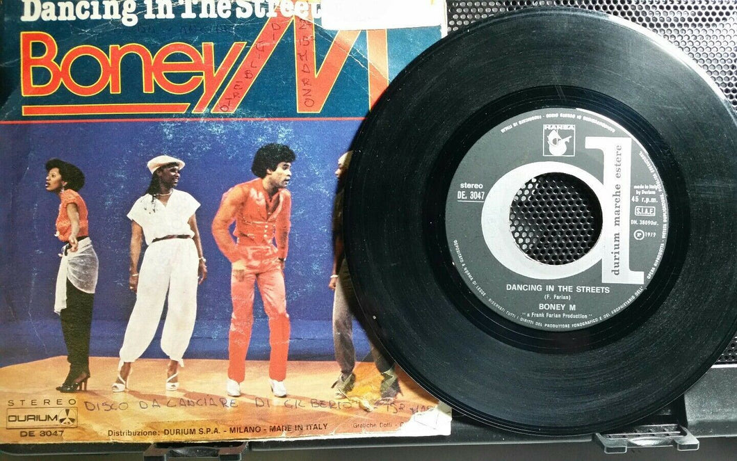 BONEY M DANCING IN THE STREET / MOTHERLESS CHILD 7