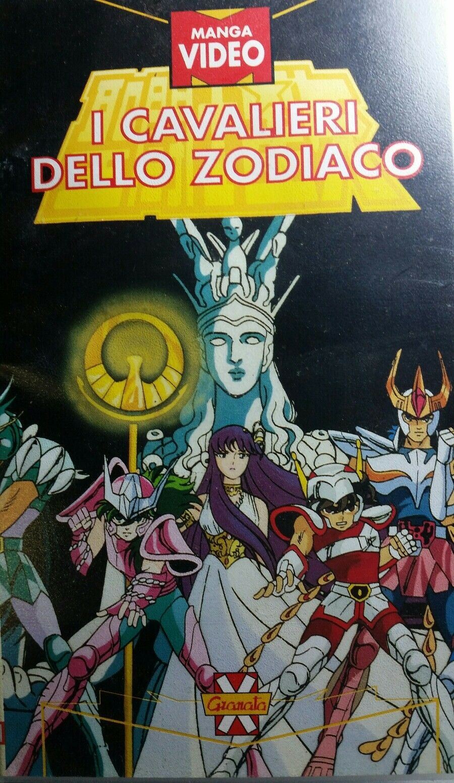 I CAVALIERI DELLO ZODIACO SAINT SEIYA 1 MANGA VIDEO VHS