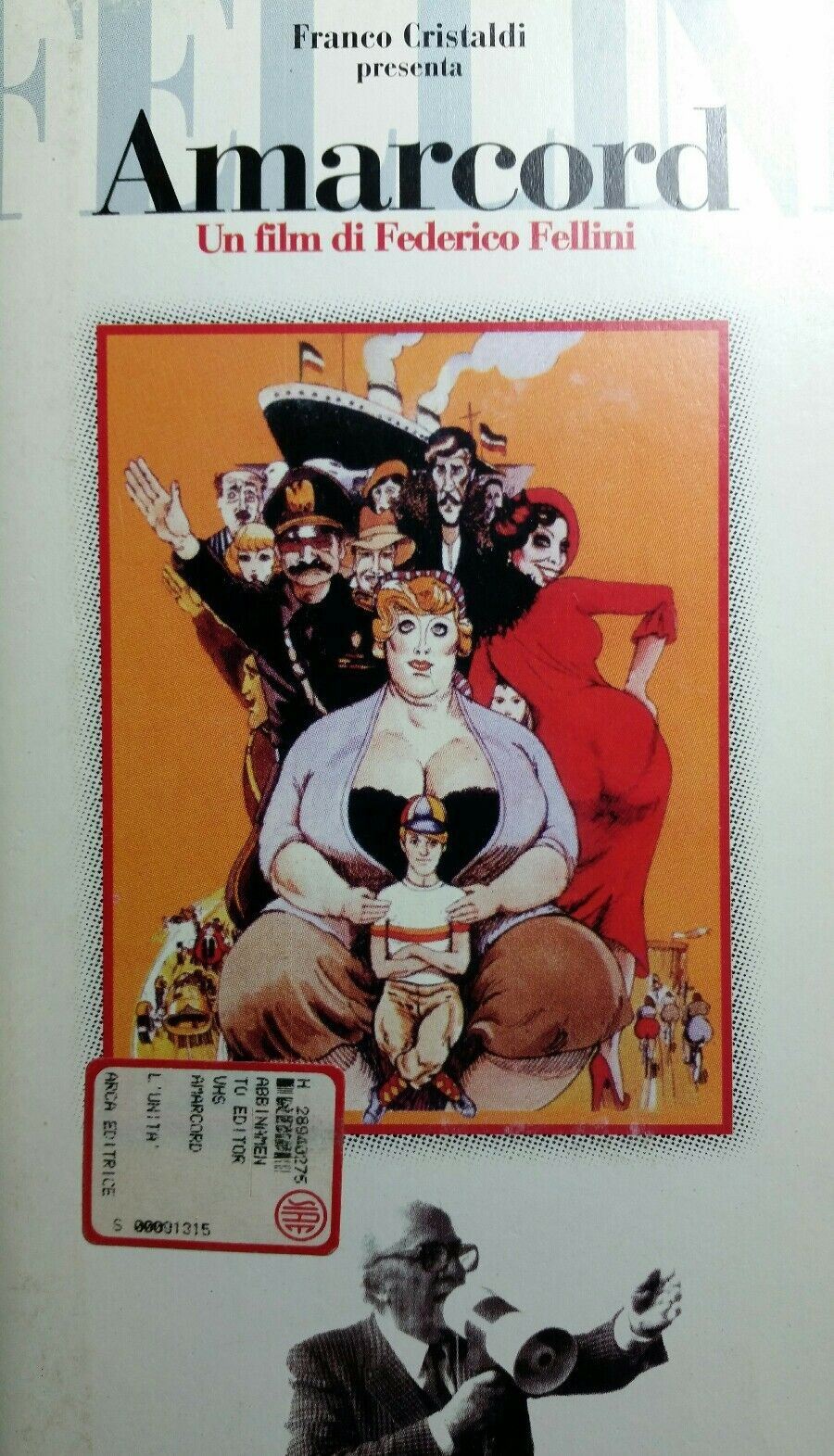 AMARCORD F.FELLINI VHS