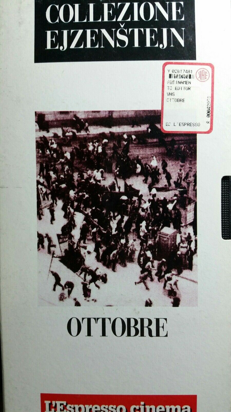 OTTOBRE COLLEZIONE EJZENSTEJN VHS