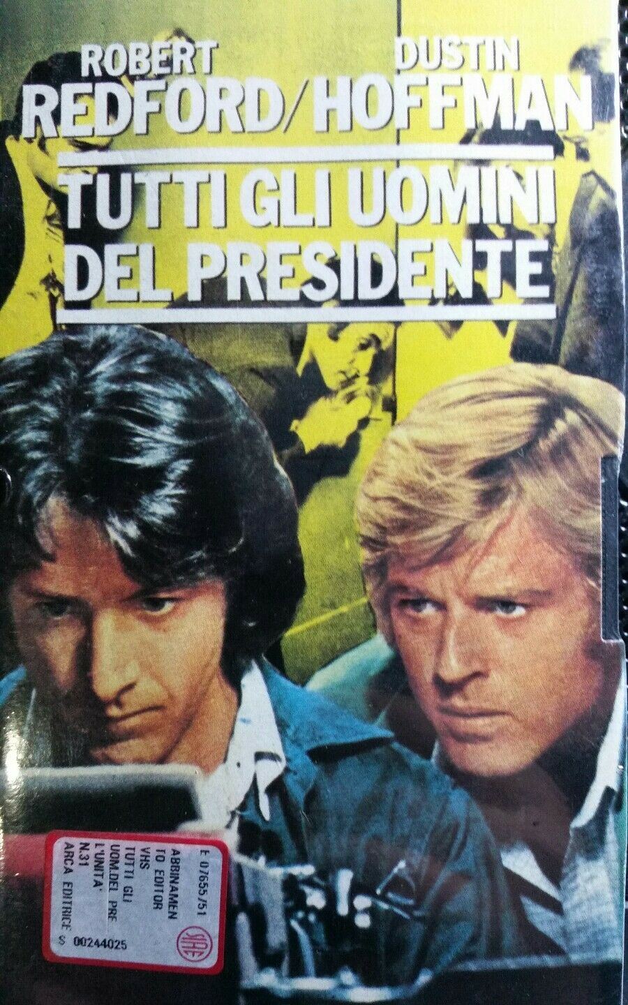 TUTTI GLI UOMINI DEL PRESIDENTE VHS