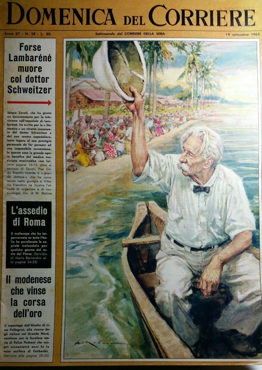 DOMENICA DEL CORRIERE N.38 1965