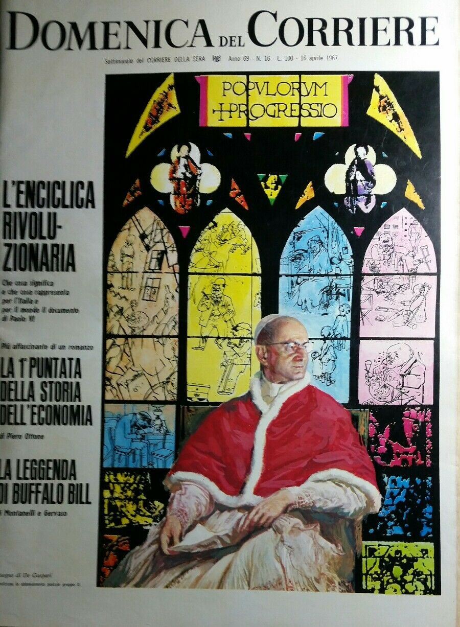 DOMENICA DEL CORRIERE N.16 1967