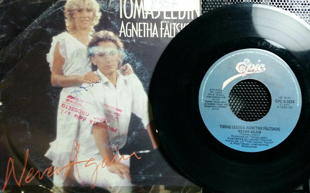 TOMAS LEDIN & AGNETHA FALTSKOG NEVER AGAIN/JUST FOR THE FUN 7