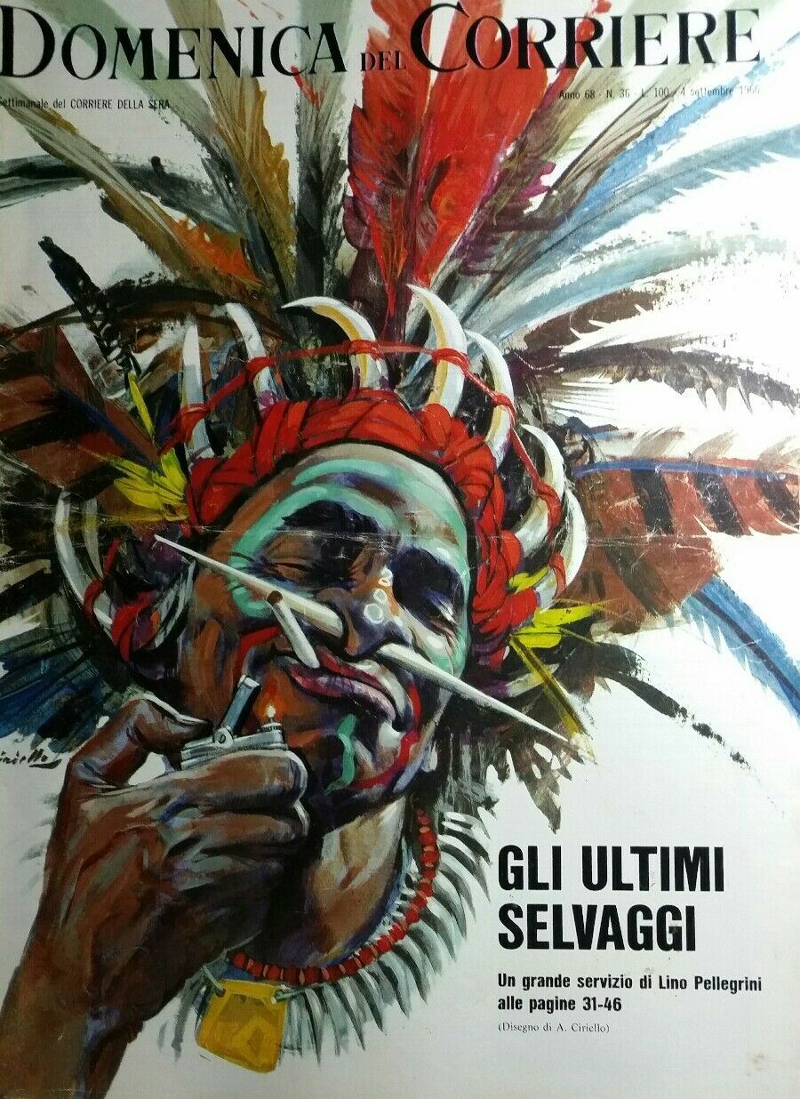 DOMENICA DEL CORRIERE N.36 1966