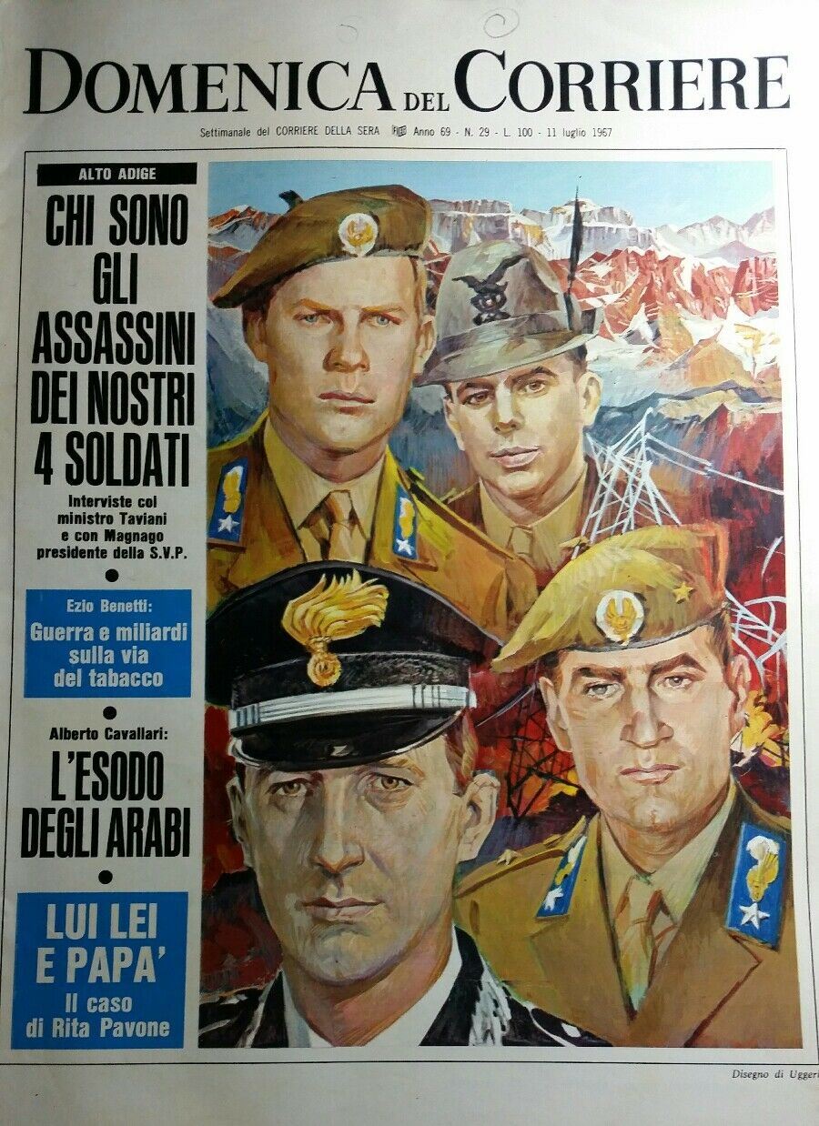 DOMENICA DEL CORRIERE N.29 1967