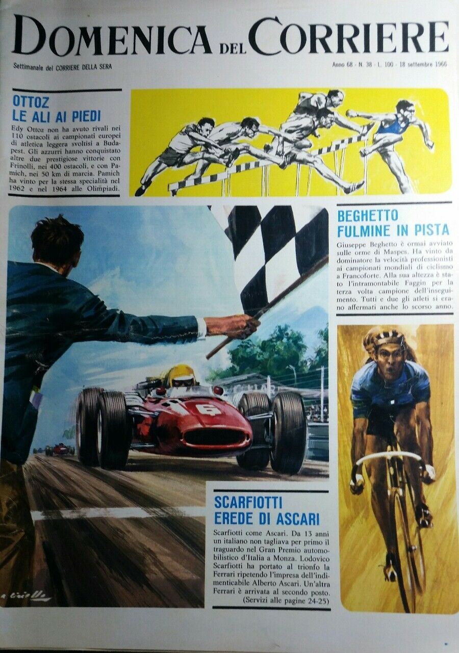 DOMENICA DEL CORRIERE N.38 1966