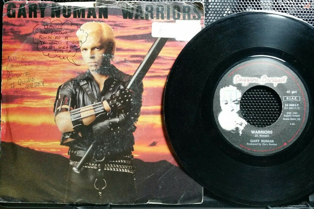 GARY NUMAN WARRIORS /MY CAR SLIDES 7