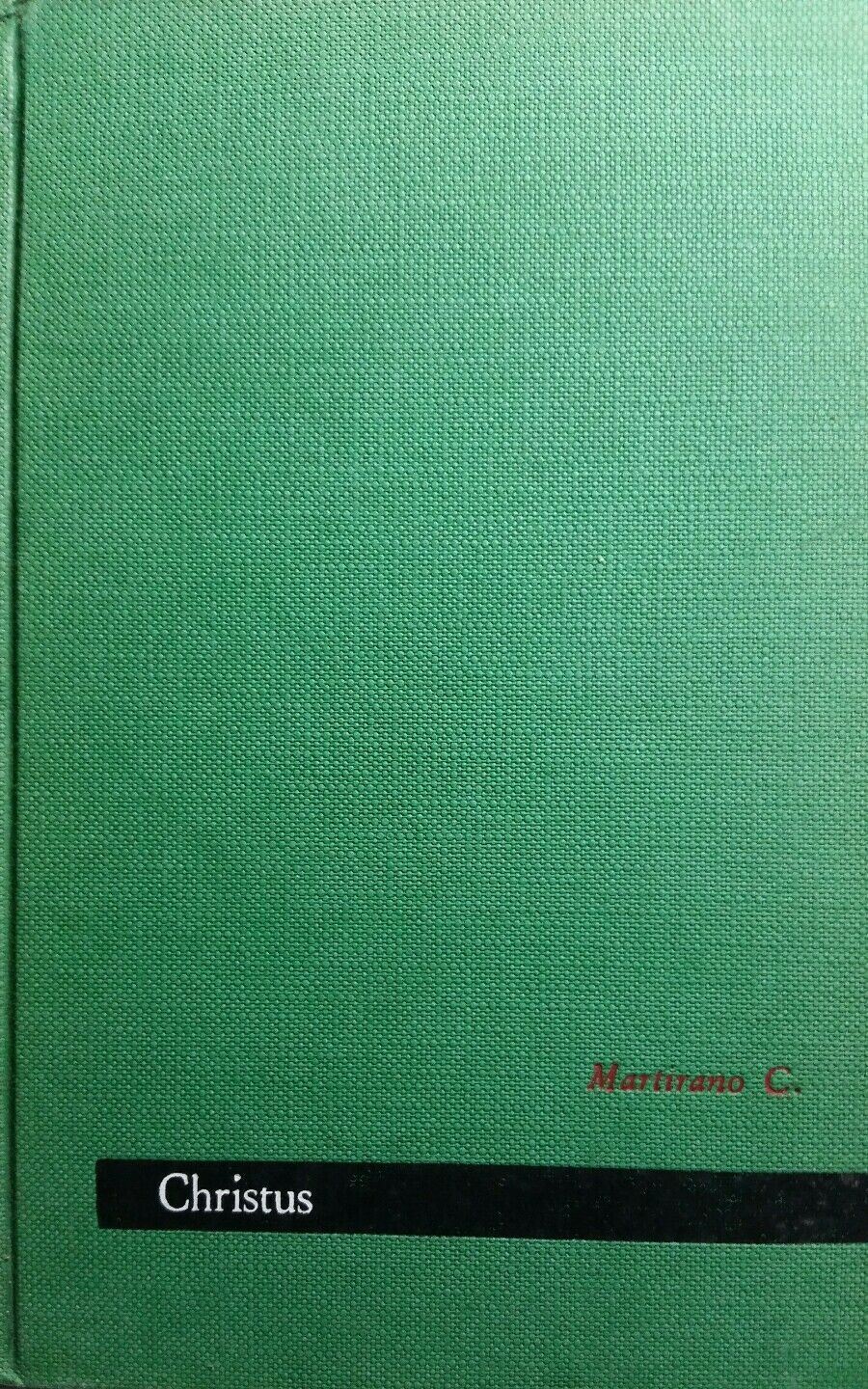 CHRISTUS C.MARTIRANO MAESTRI ED.PAOLINE