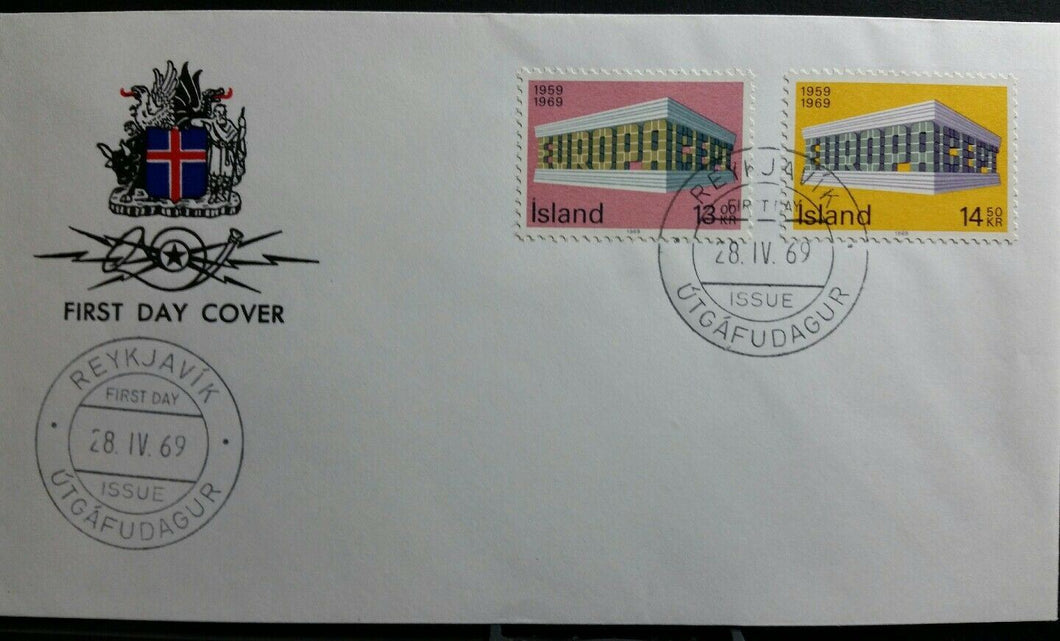 ICELAND - ISLANDA - 1969 - FDC - Europa. RB01