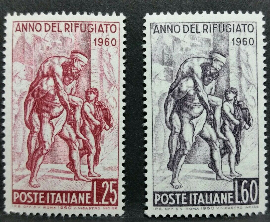 1960 ITALIA ANNO DEL RIFUGIATO MNH ** RF01