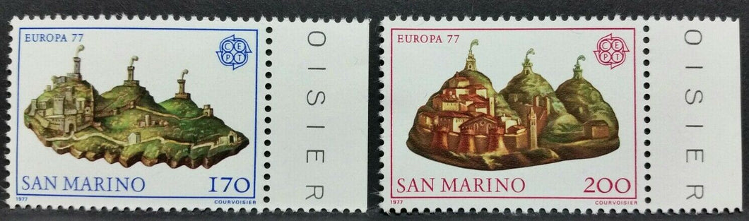 SAN MARINO EUROPA 1977 MNH** RF01