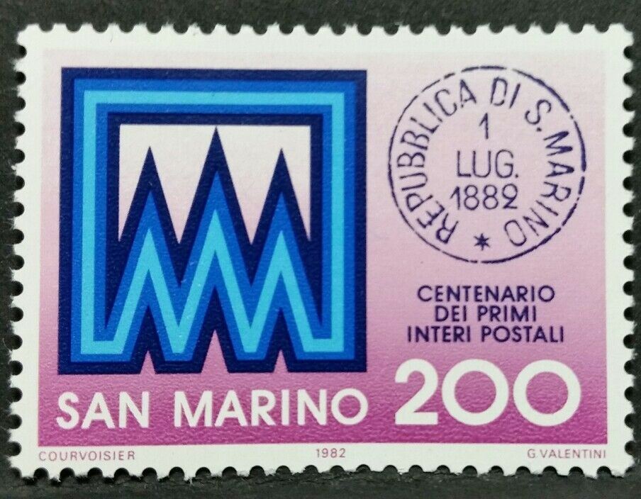 1982 SAN MARINO INTERI POSTALI MNH ** RF01