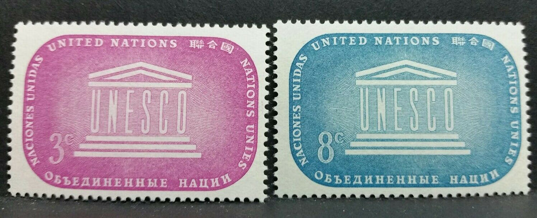 1955 NAZIONI UNITE ONU NEW YORK UNESCO MNH ** - VA51