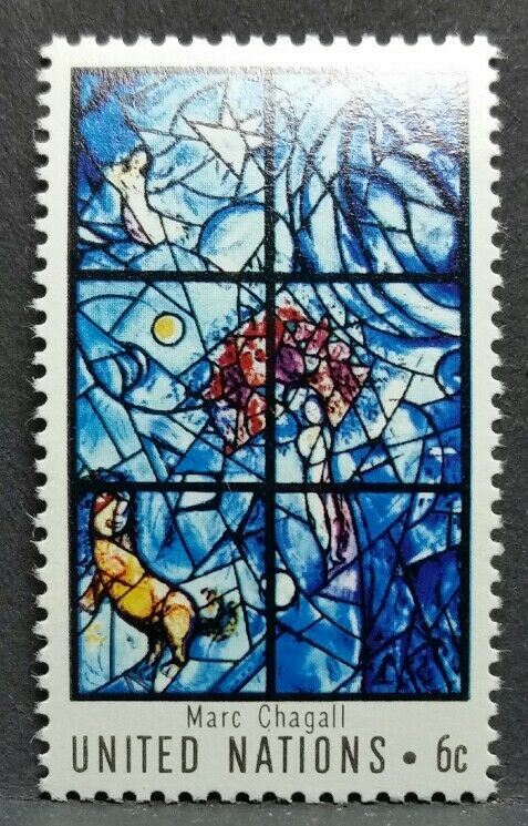 ONU 1967 CHAGALL MNH RF01