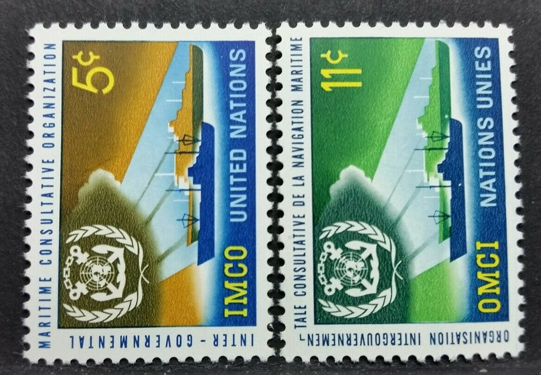 1964 NAZIONI UNITE ONU IMCO OMCI MNH ** RF01