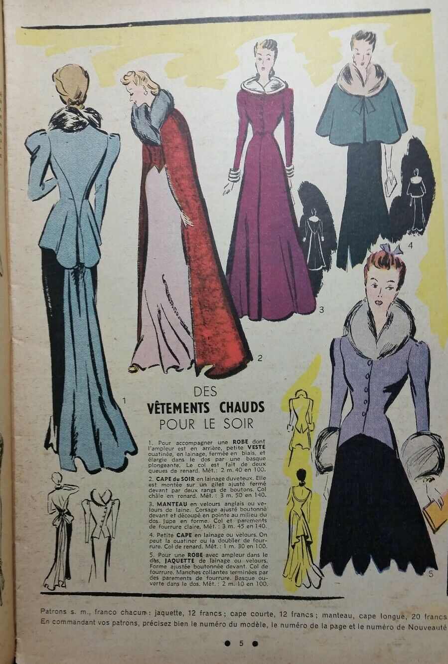 NOUVETE' ET LA MODE PRATIQUE N.1 1940