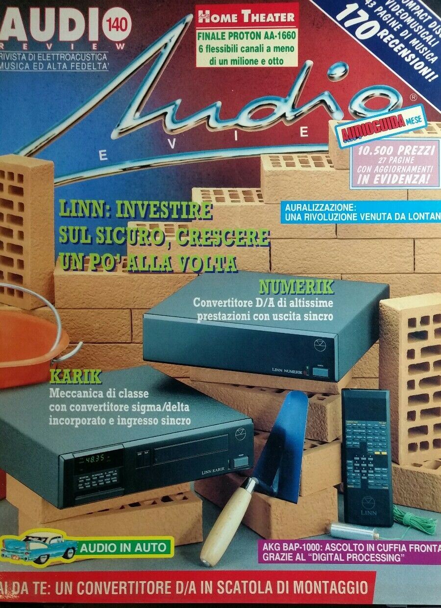 AUDIO REVIEW N.140 LUGLIO/AGOSTO 1994