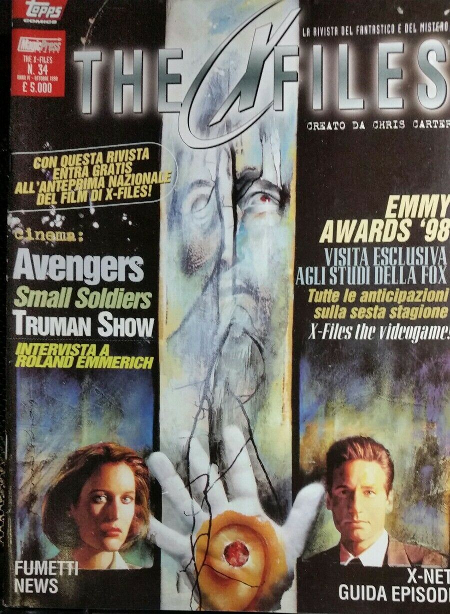 THE X FILES N.34 OTTOBRE 1998