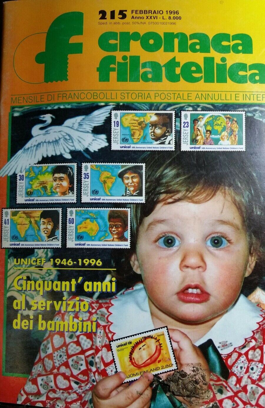CRONACA FILATELICA N.215 FEBBRAIO 1996